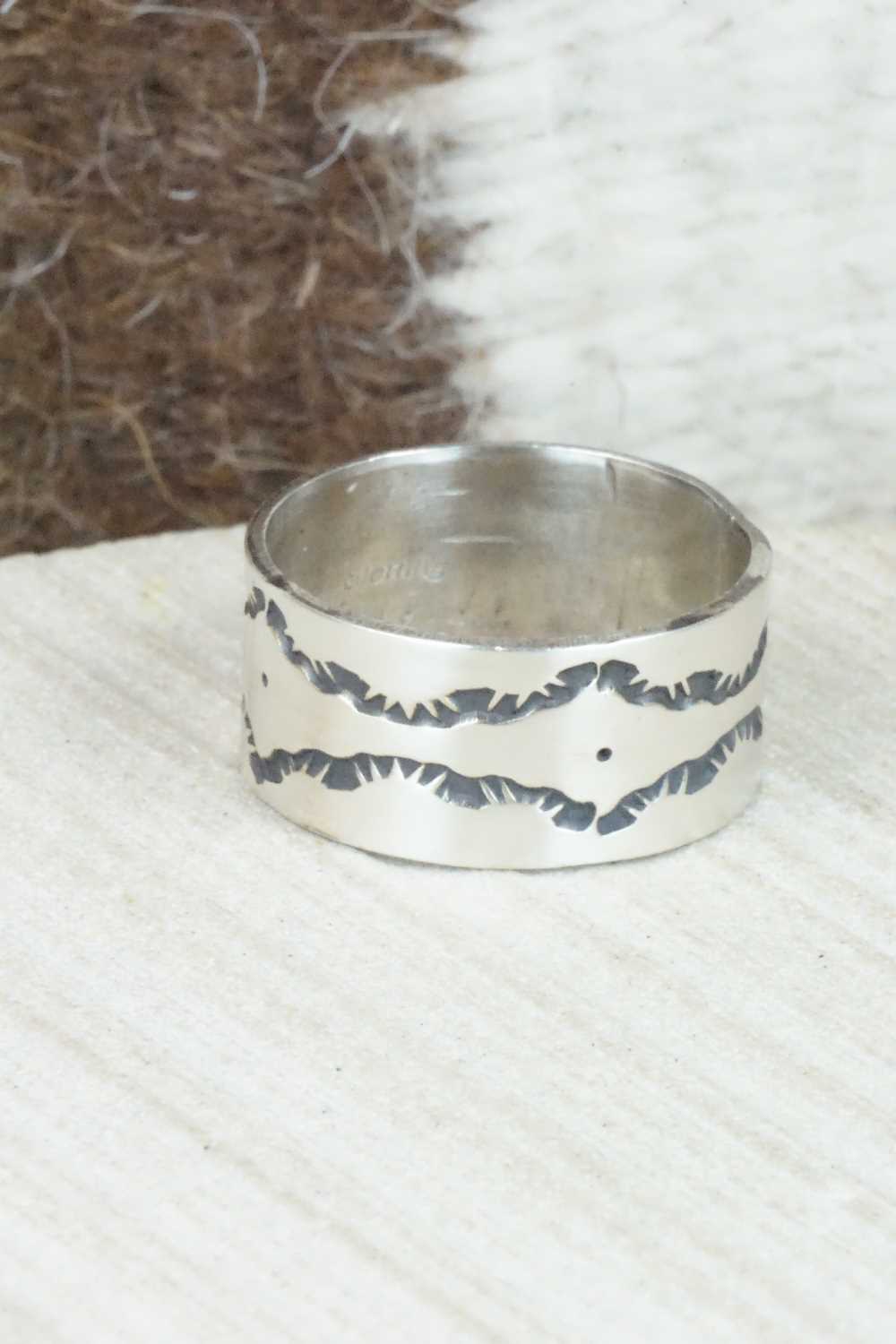 Sterling Silver Ring - Gary Sandoval - Size 10.5