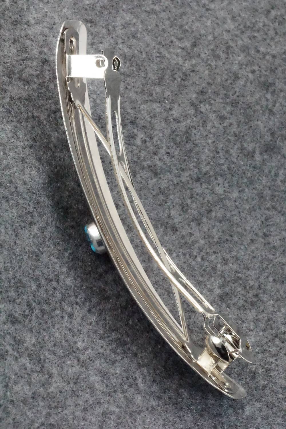 Turquoise & Sterling Silver Hair Barrette - Jolene Begay