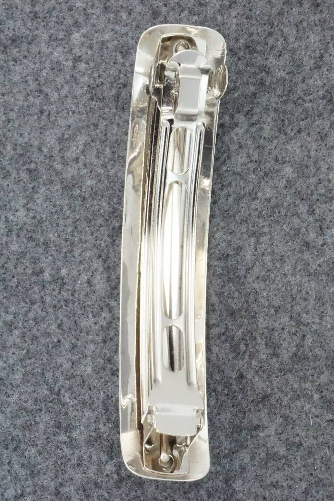 Turquoise & Sterling Silver Hair Barrette - Jolene Begay