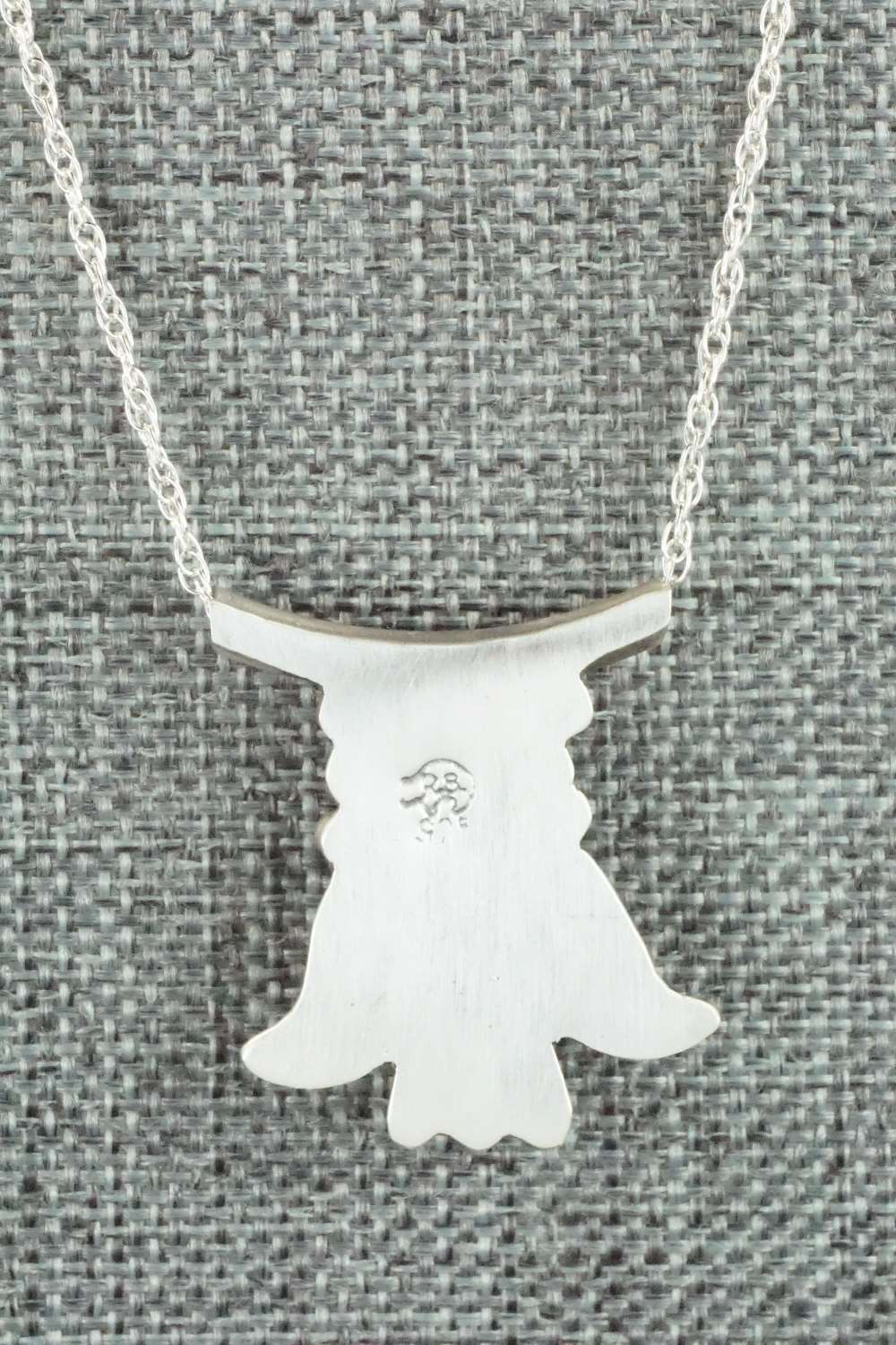 Spiny Oyster & Sterling Silver Necklace - Sharon McCarthy