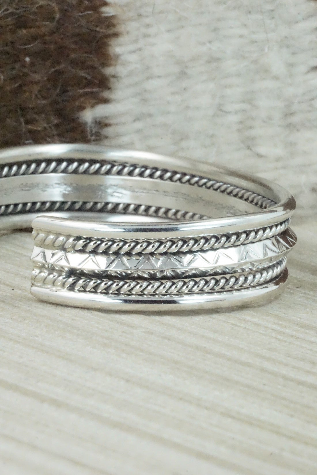 Sterling Silver Bracelet - Elaine Tahe