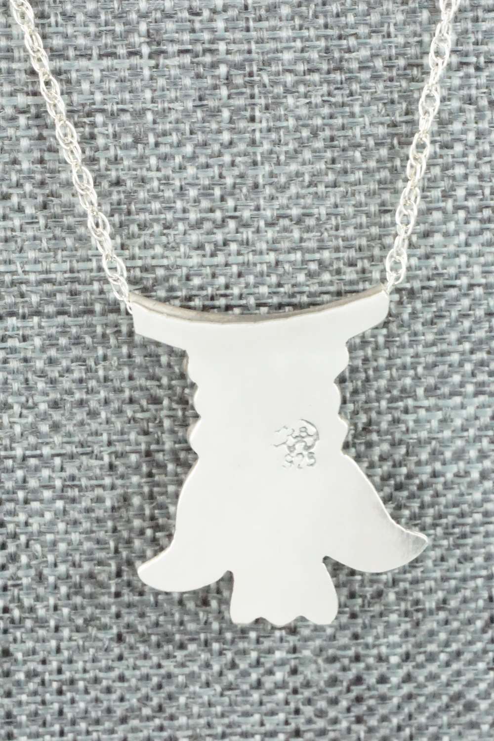 Spiny Oyster & Sterling Silver Necklace - Sharon McCarthy