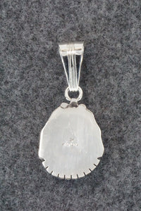 Turquoise & Sterling Silver Pendant - Samuel Yellowhair