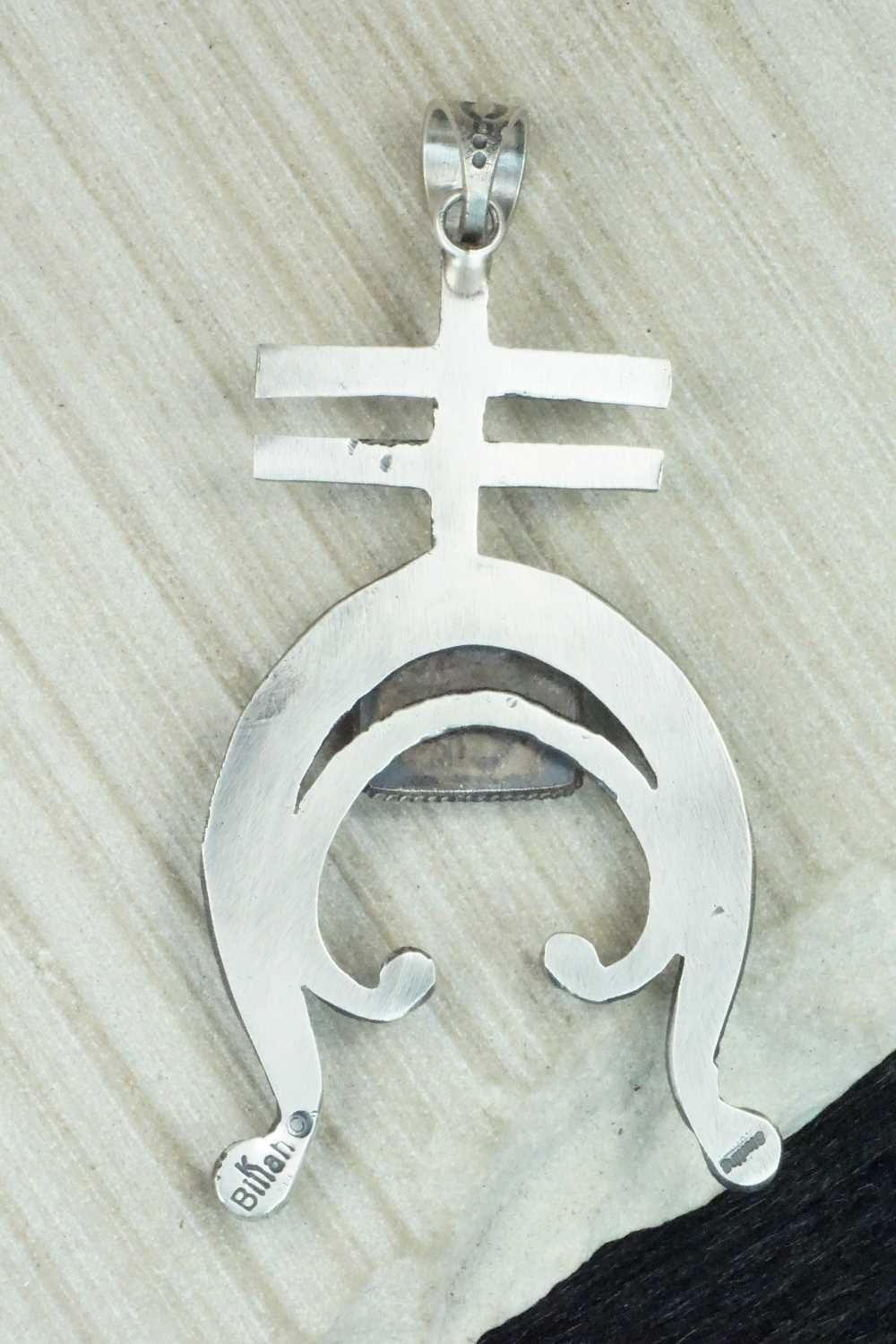Spiny Oyster and Sterling Silver Pendant - Kevin Billah