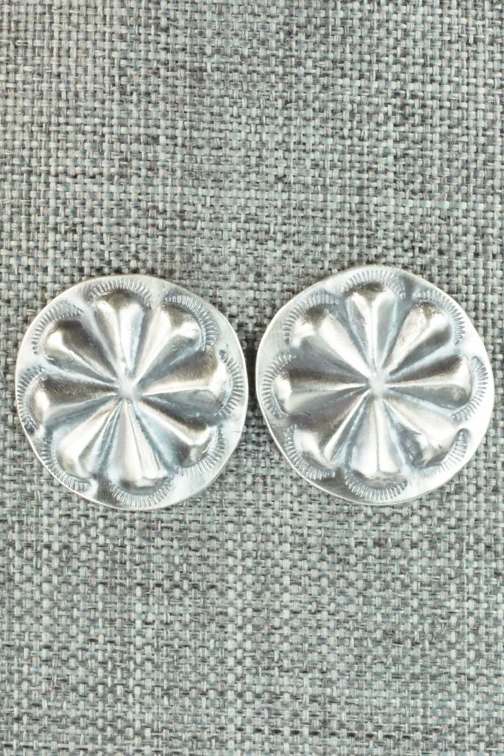 Sterling Silver Earrings - Joan Begay