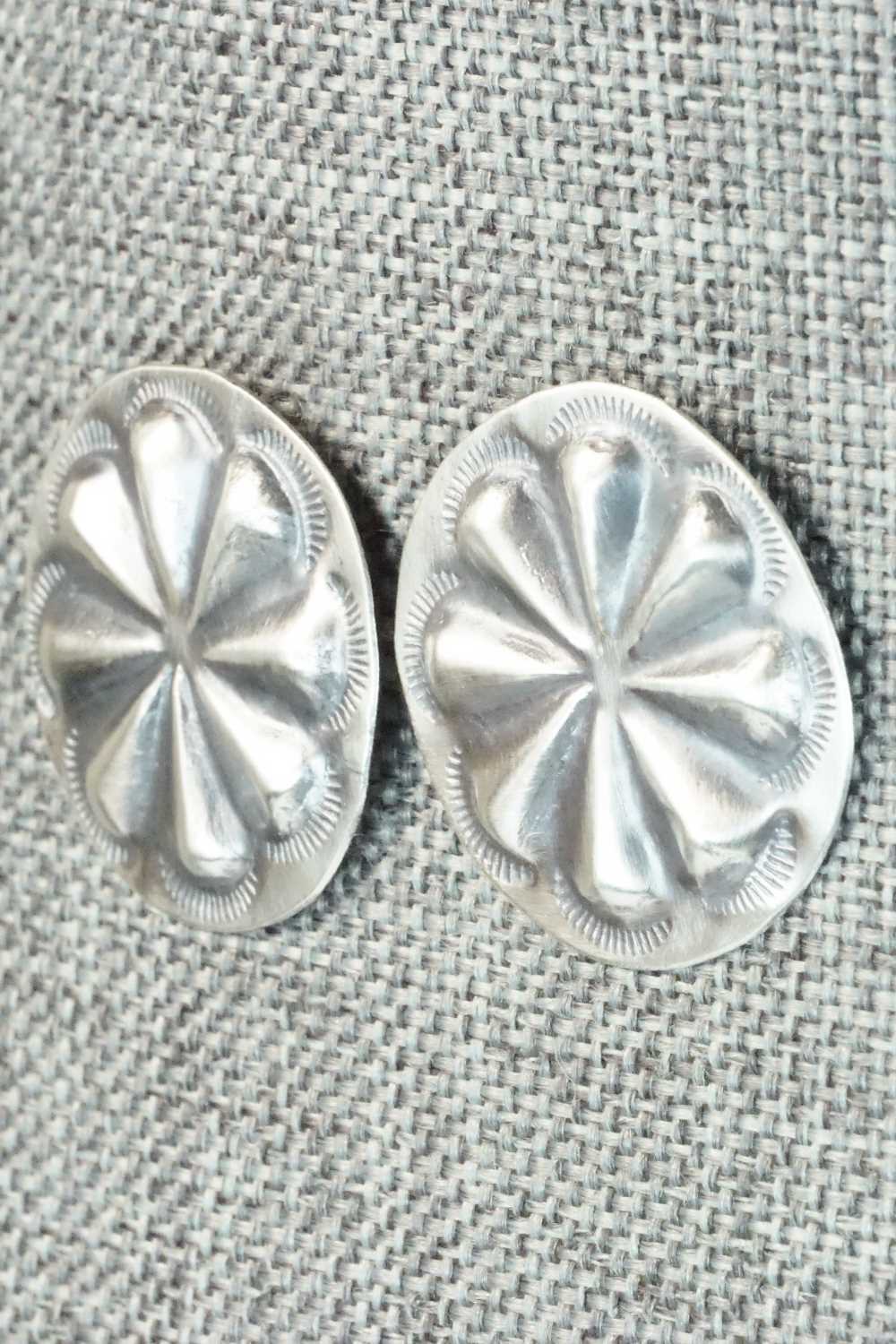 Sterling Silver Earrings - Joan Begay