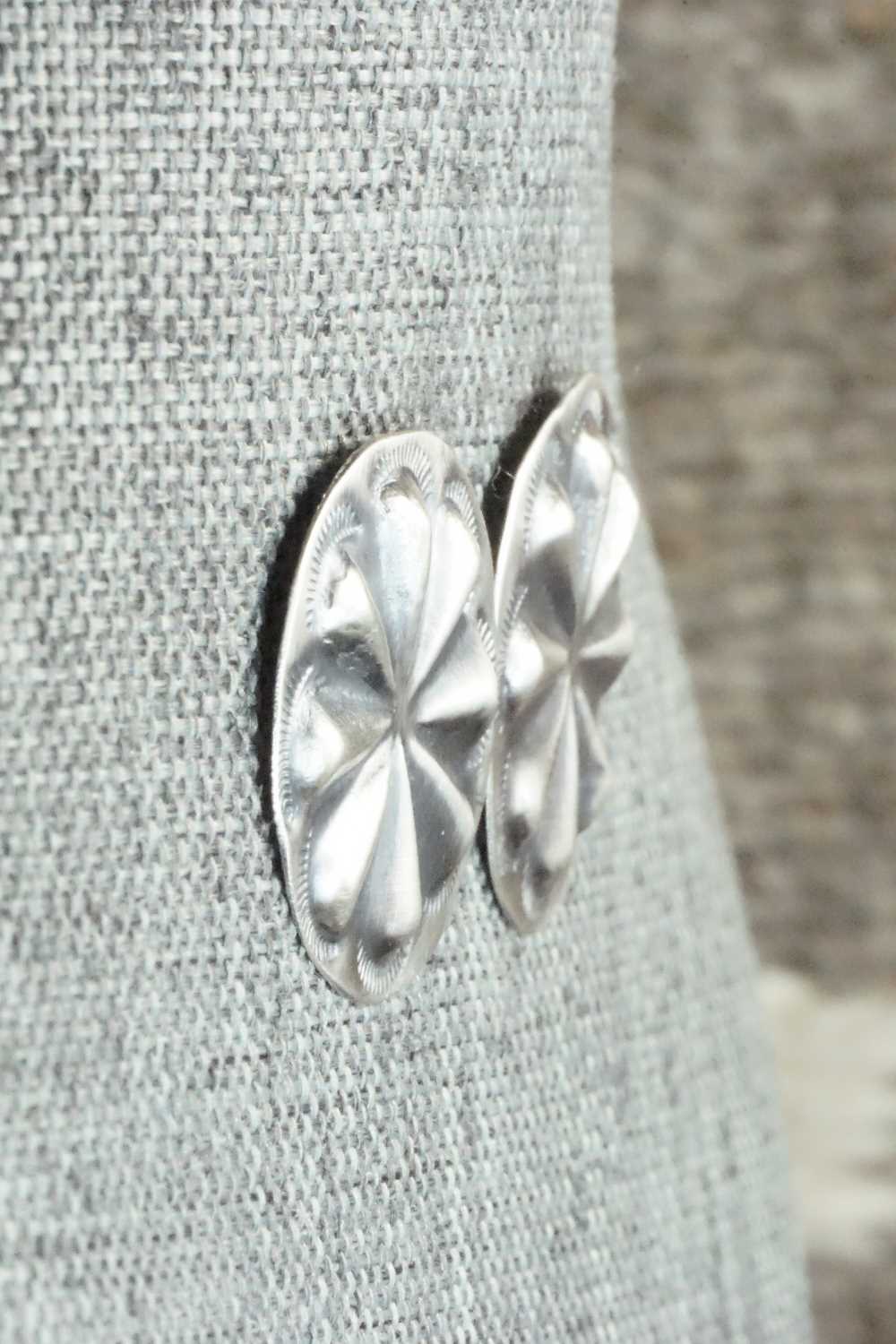 Sterling Silver Earrings - Joan Begay