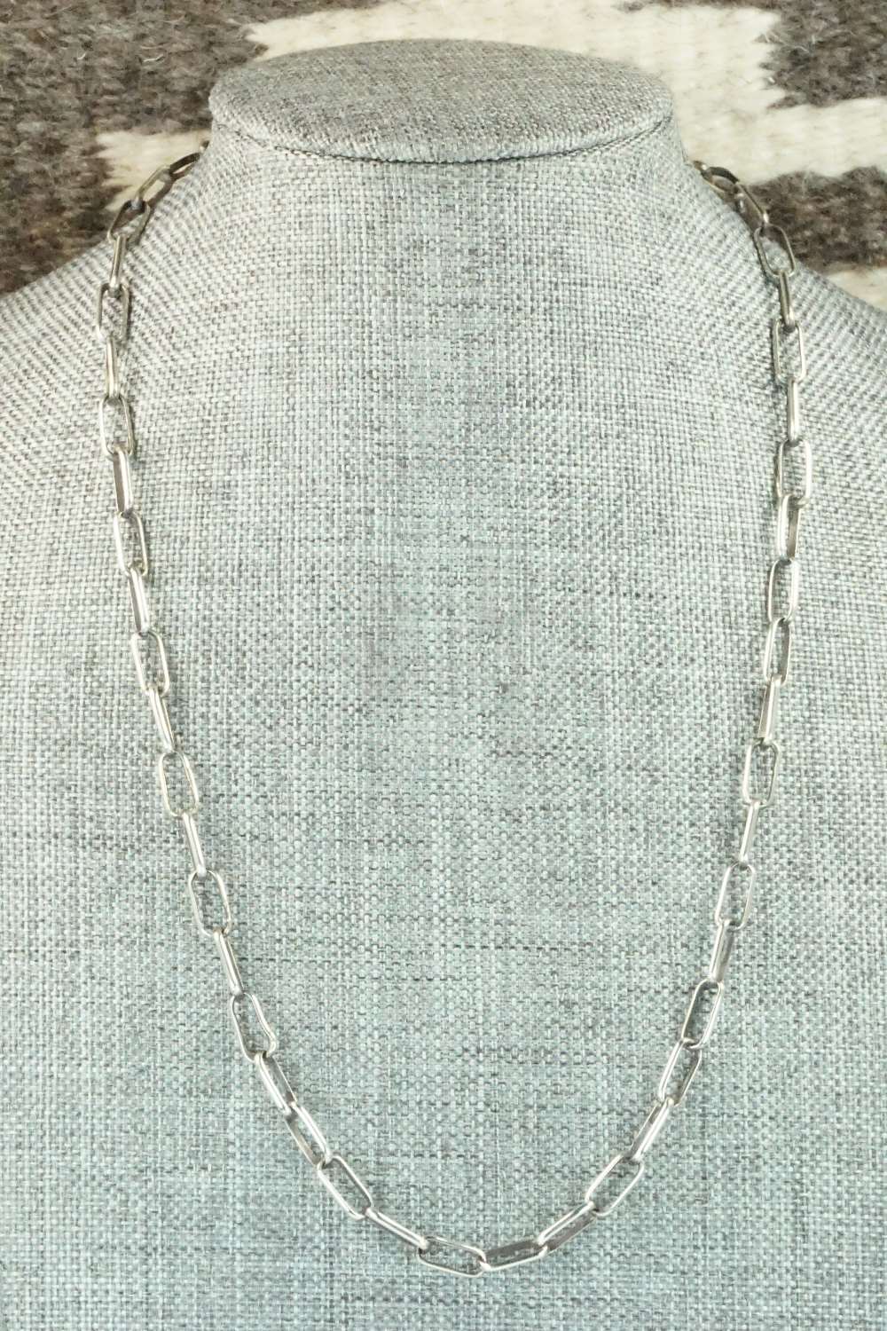 Sterling Silver Chain Necklace - Kevin Shorty
