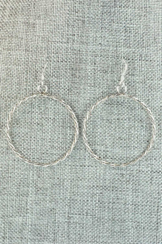 Sterling Silver Earrings - Caroline Tsosie
