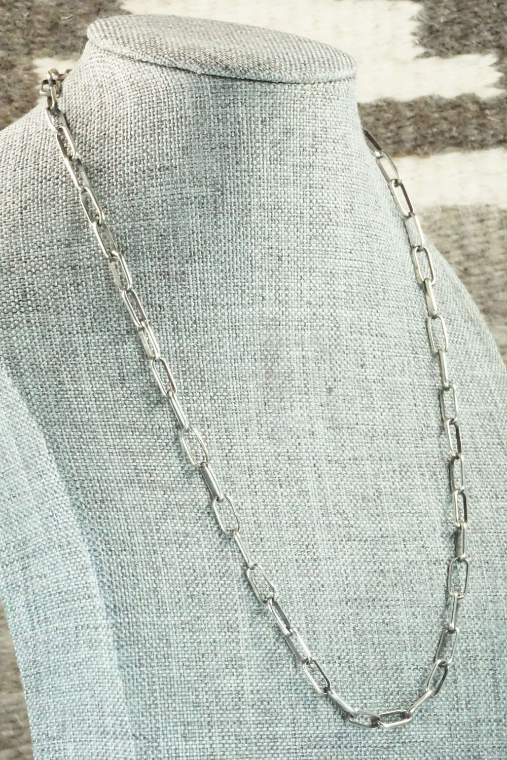Sterling Silver Chain Necklace - Kevin Shorty