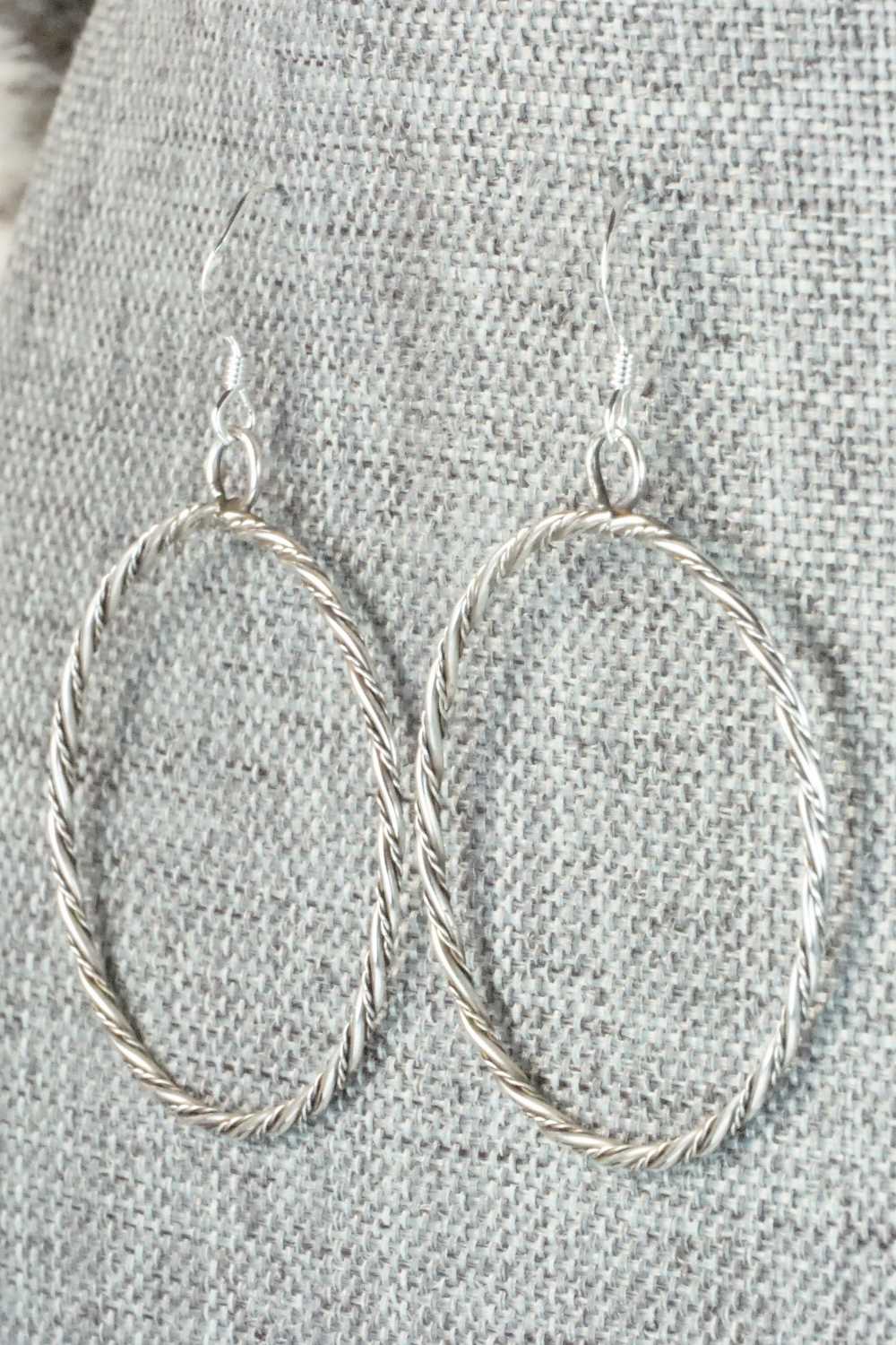 Sterling Silver Earrings - Caroline Tsosie