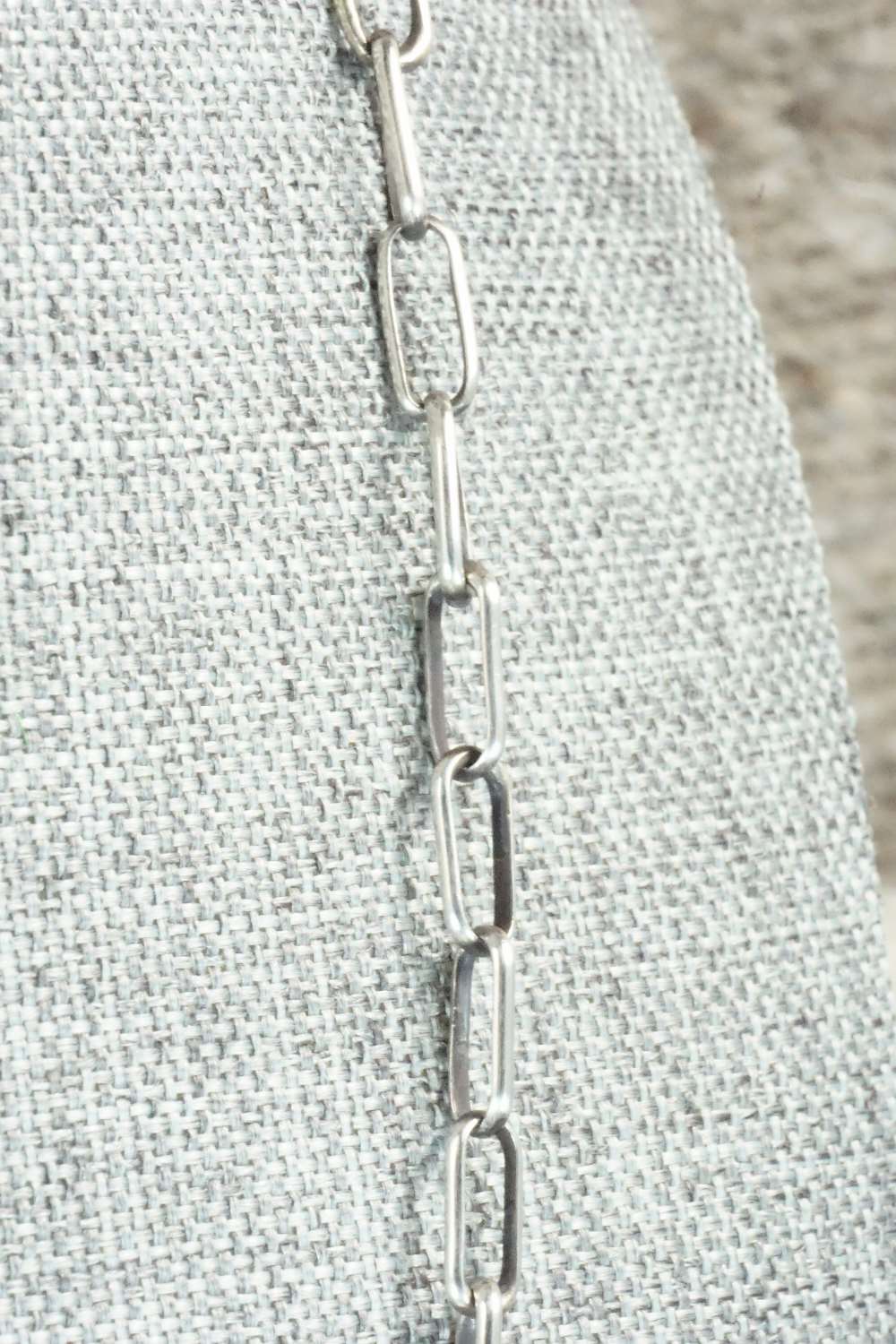 Sterling Silver Chain Necklace - Kevin Shorty