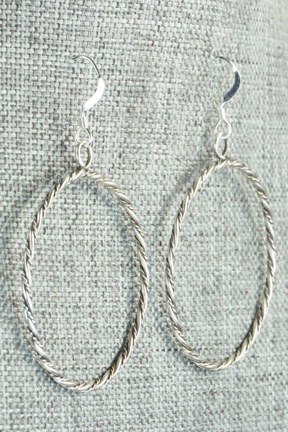 Sterling Silver Earrings - Caroline Tsosie