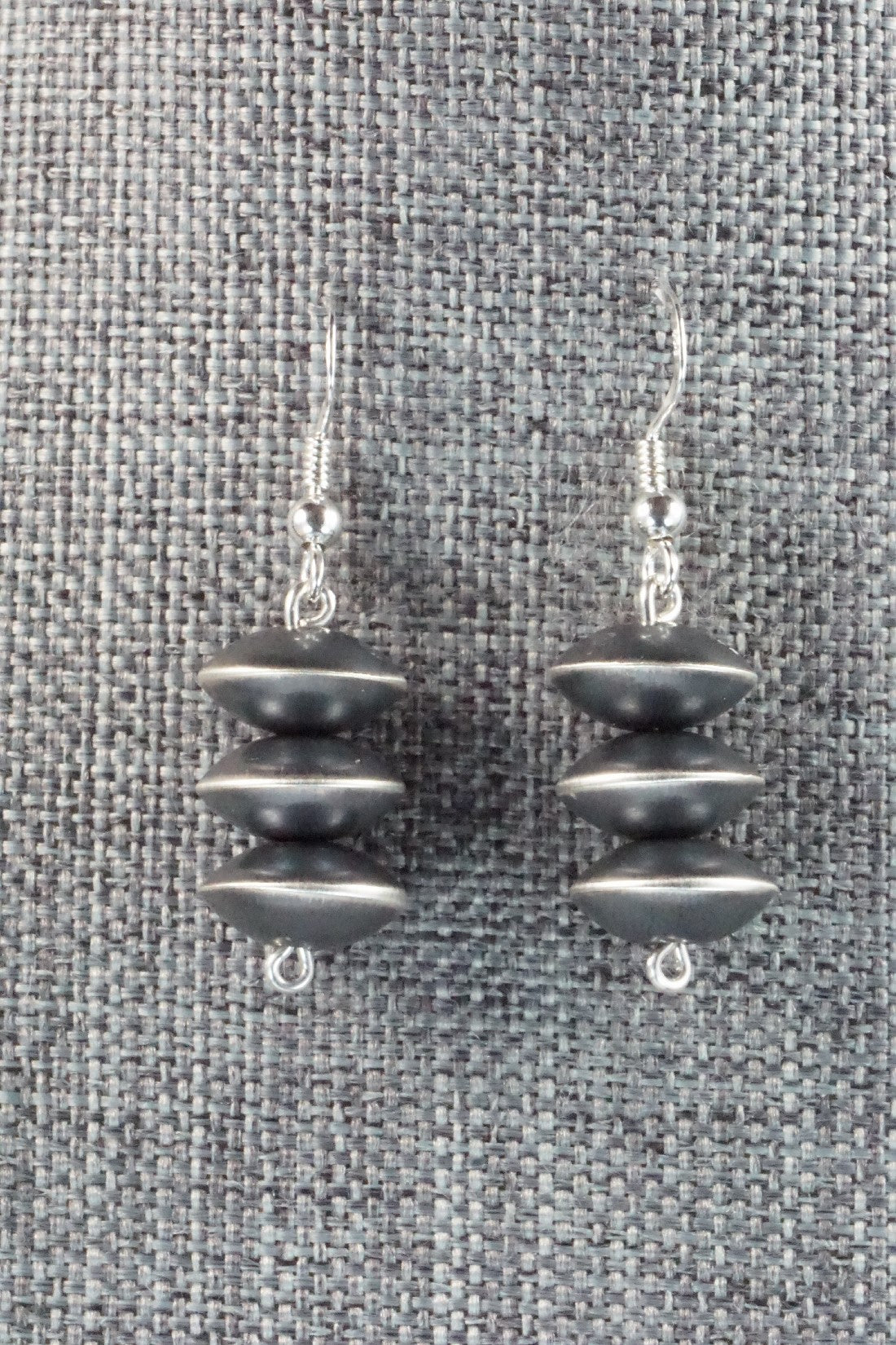 Navajo Pearl Sterling Silver Necklace Set - Preston Haley