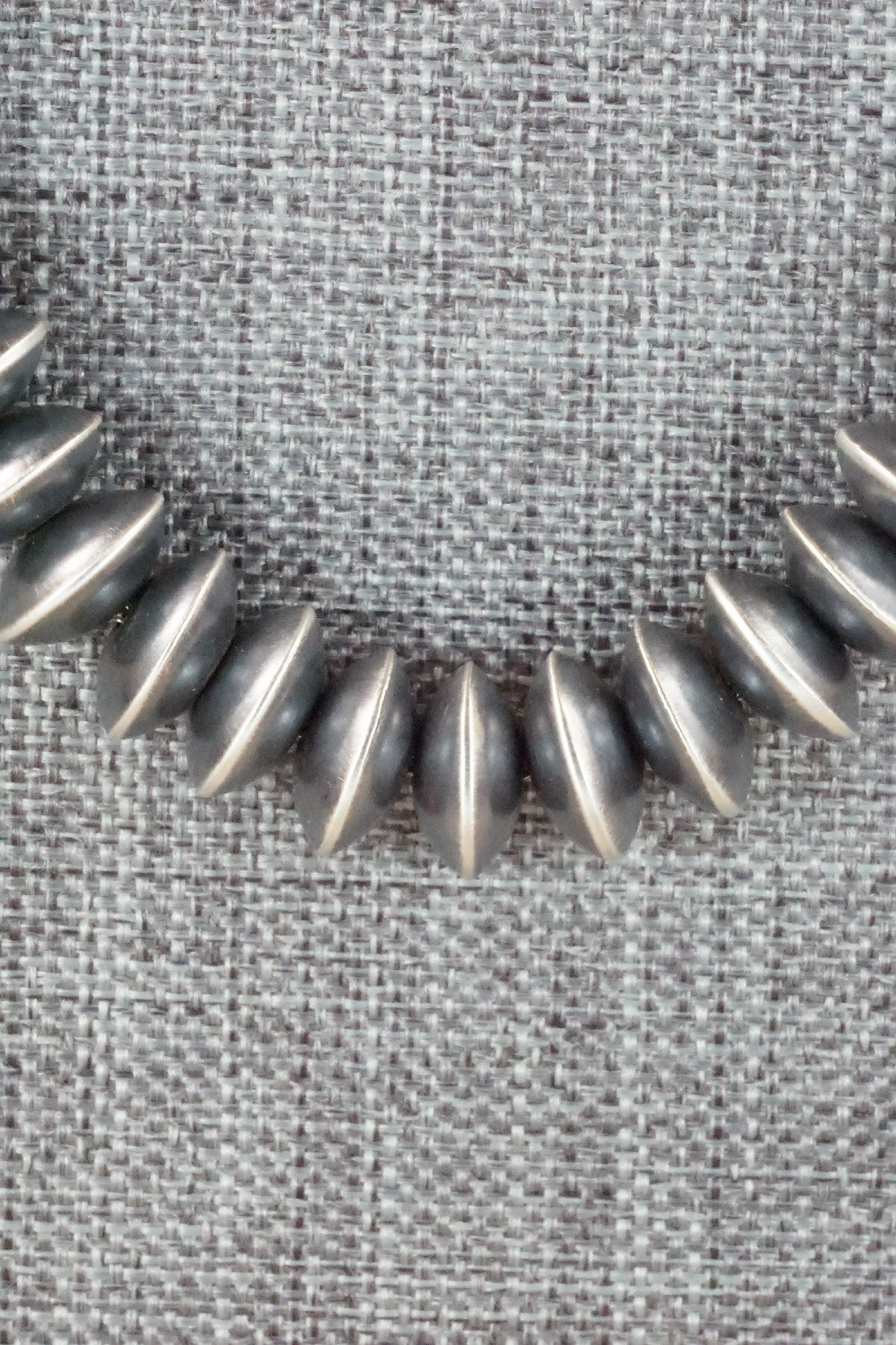 Navajo Pearl Sterling Silver Necklace Set - Preston Haley