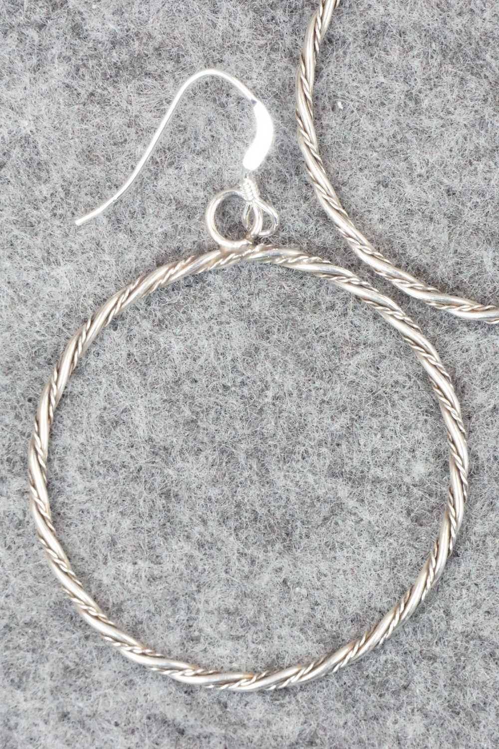 Sterling Silver Earrings - Caroline Tsosie