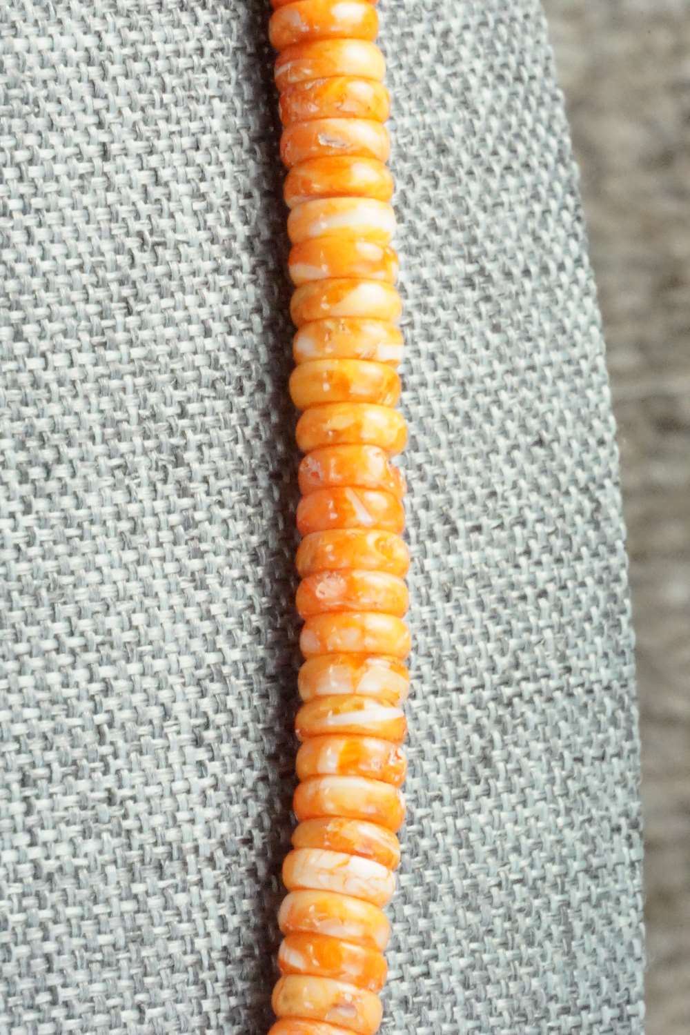 Spiny Oyster & Sterling Silver Necklace - Louise Joe