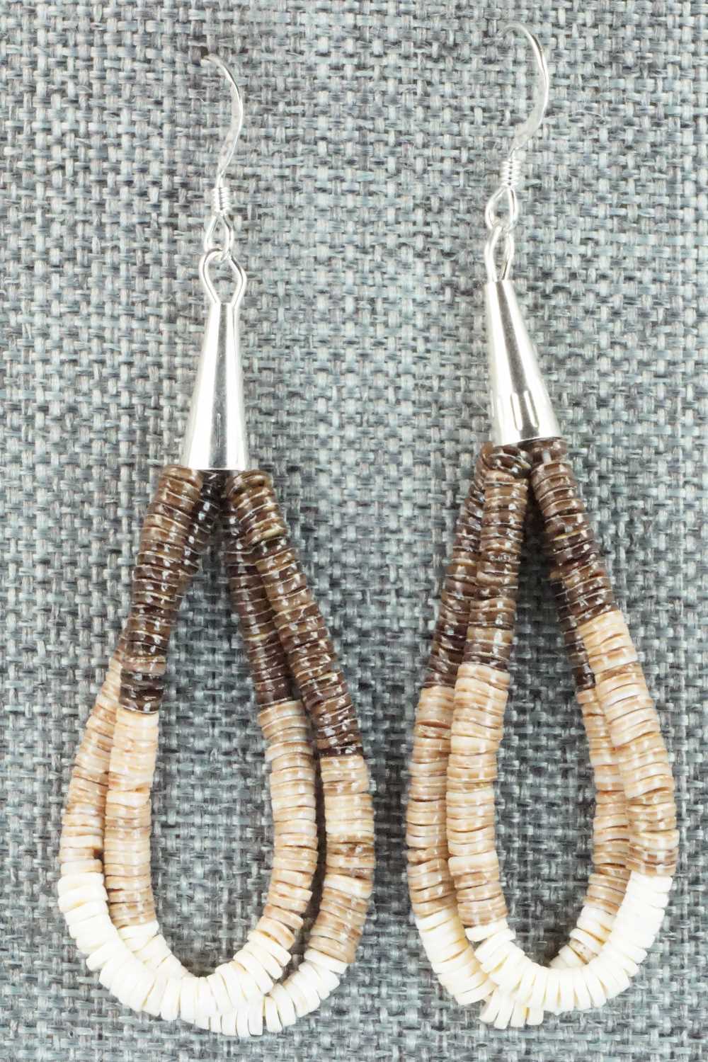 Shell & Sterling Silver Earrings - Ramona Bird
