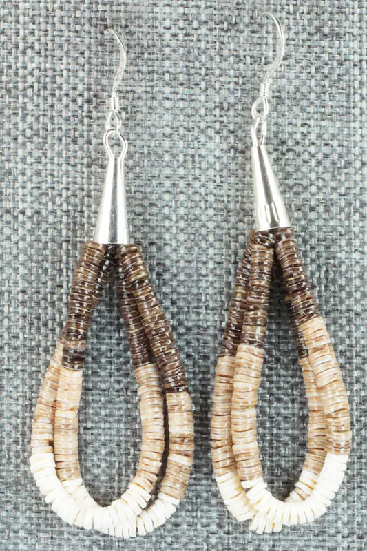 Shell & Sterling Silver Earrings - Ramona Bird