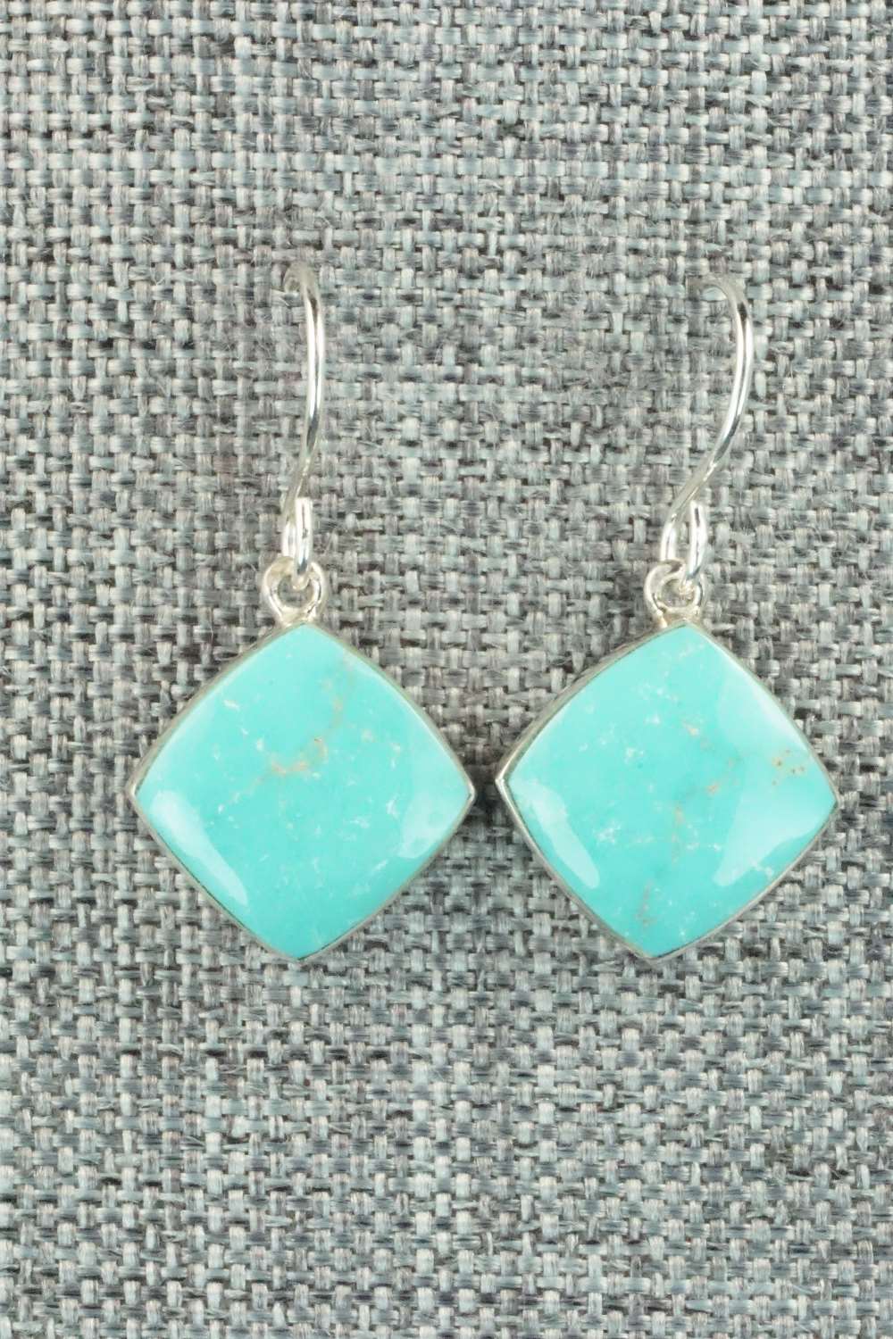 Turquoise & Sterling Silver Earrings - Cathy Webster