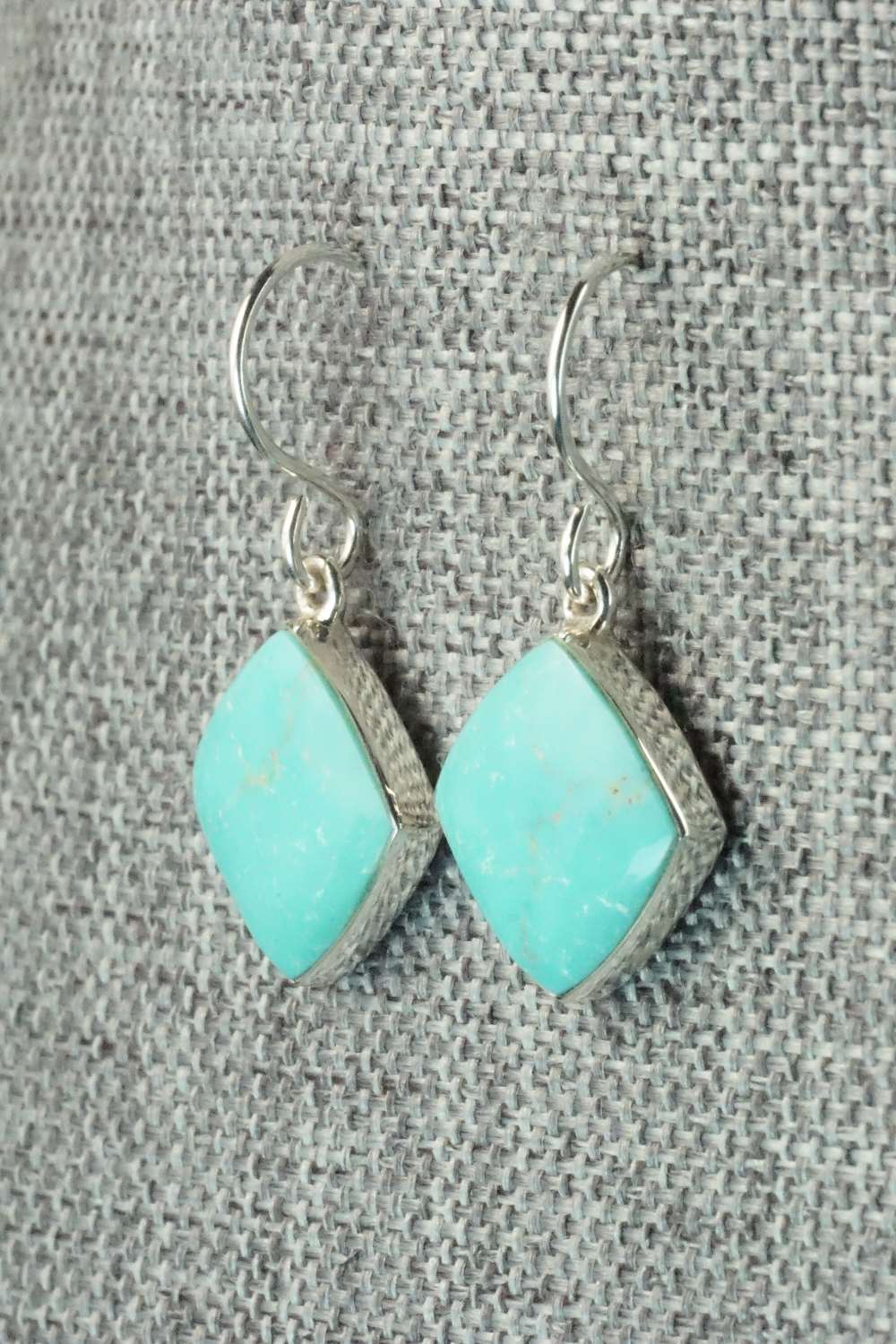 Turquoise & Sterling Silver Earrings - Cathy Webster