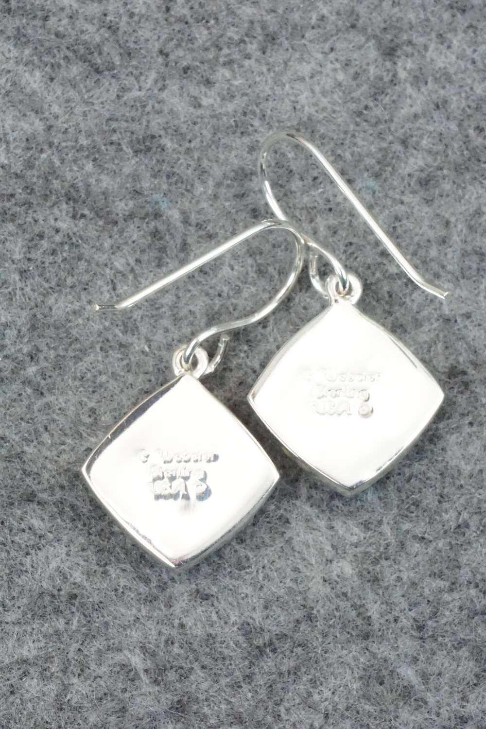 Turquoise & Sterling Silver Earrings - Cathy Webster