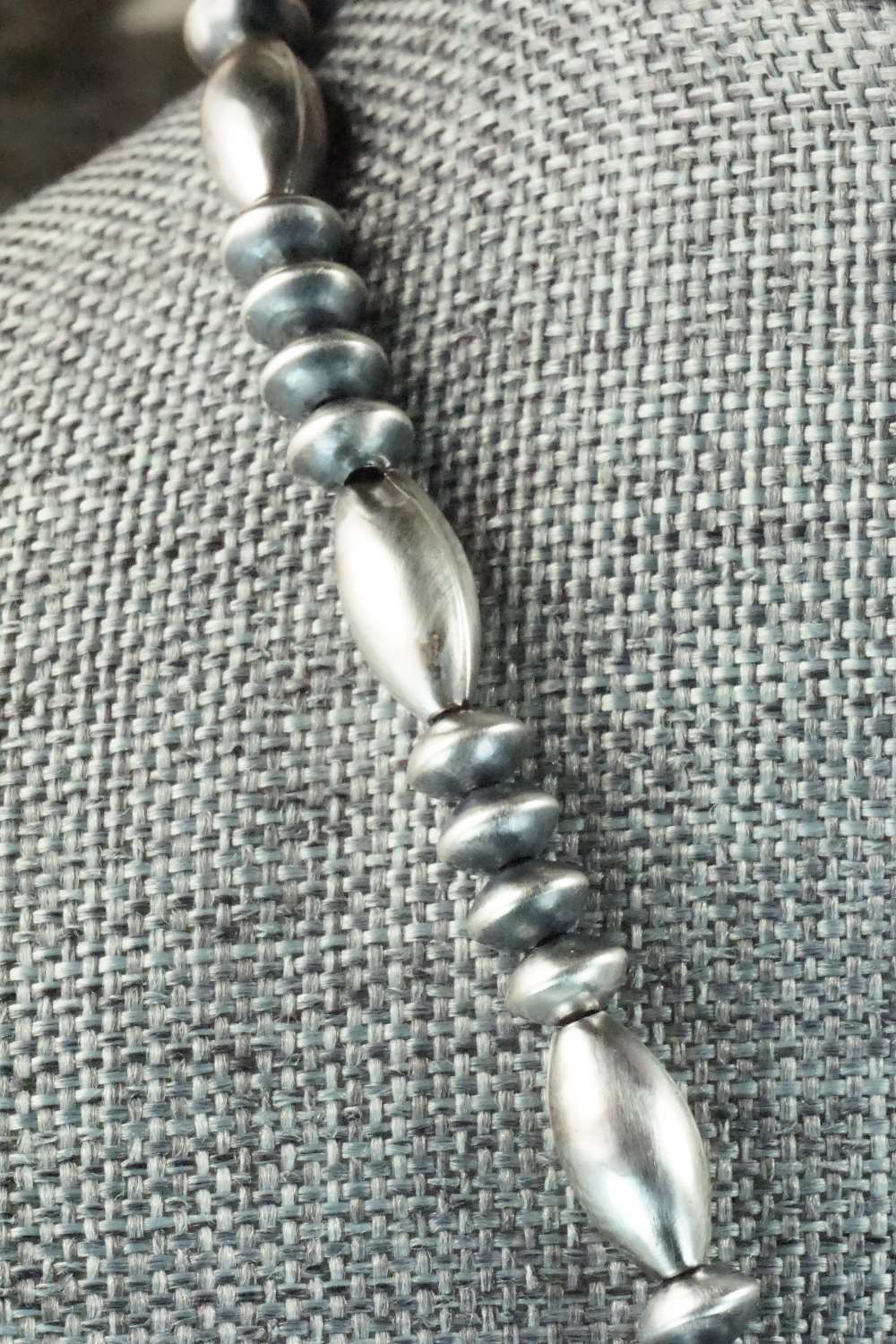 Turquoise & Sterling Silver Necklace - Navajo
