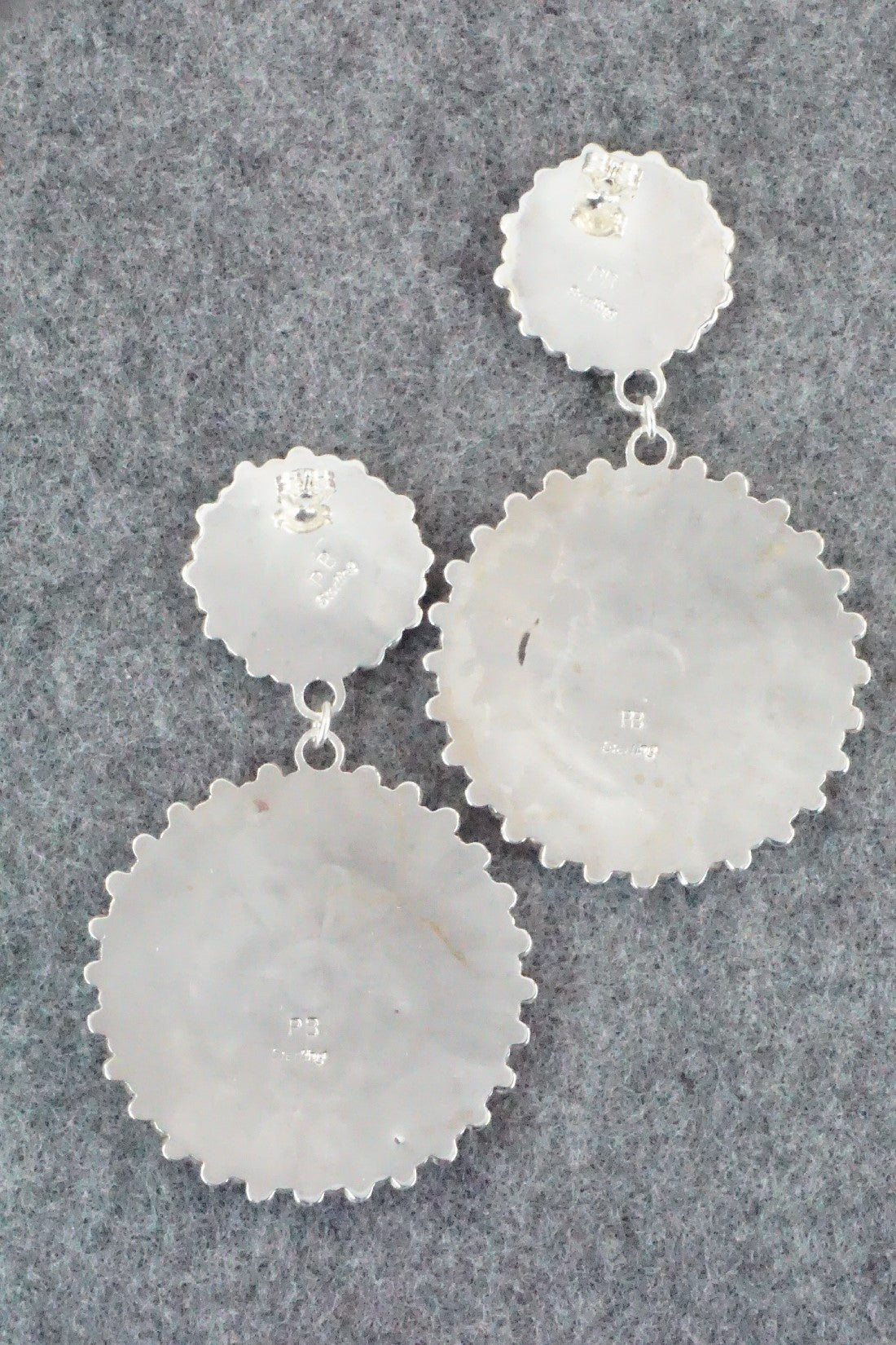 Turquoise & Sterling Silver Earrings - Philena Byjoe