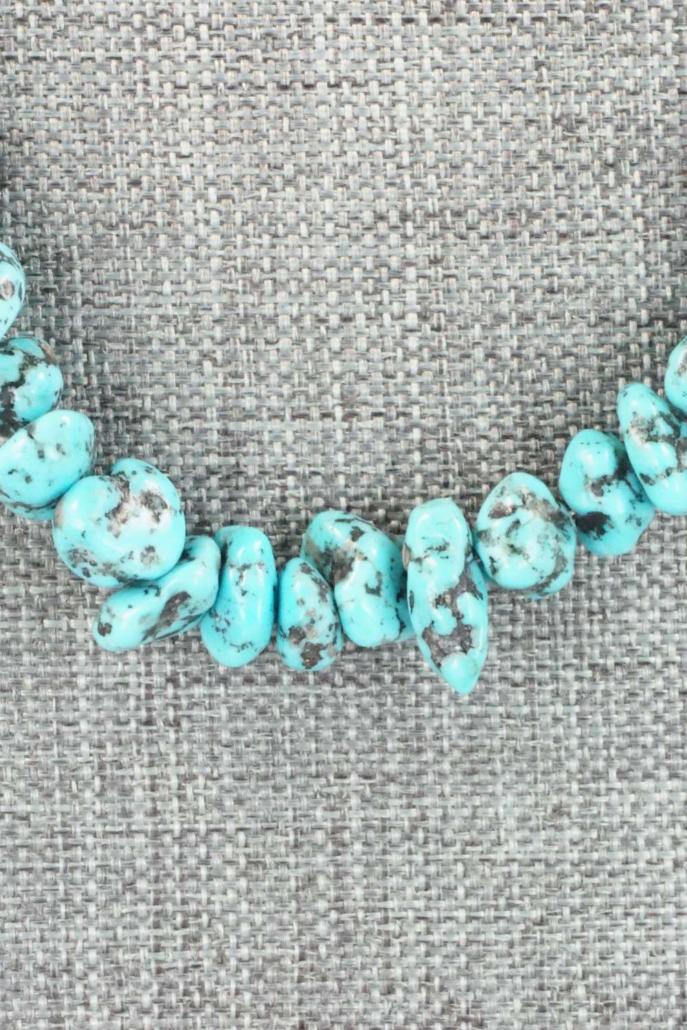 Turquoise & Sterling Silver Necklace - Louise Joe