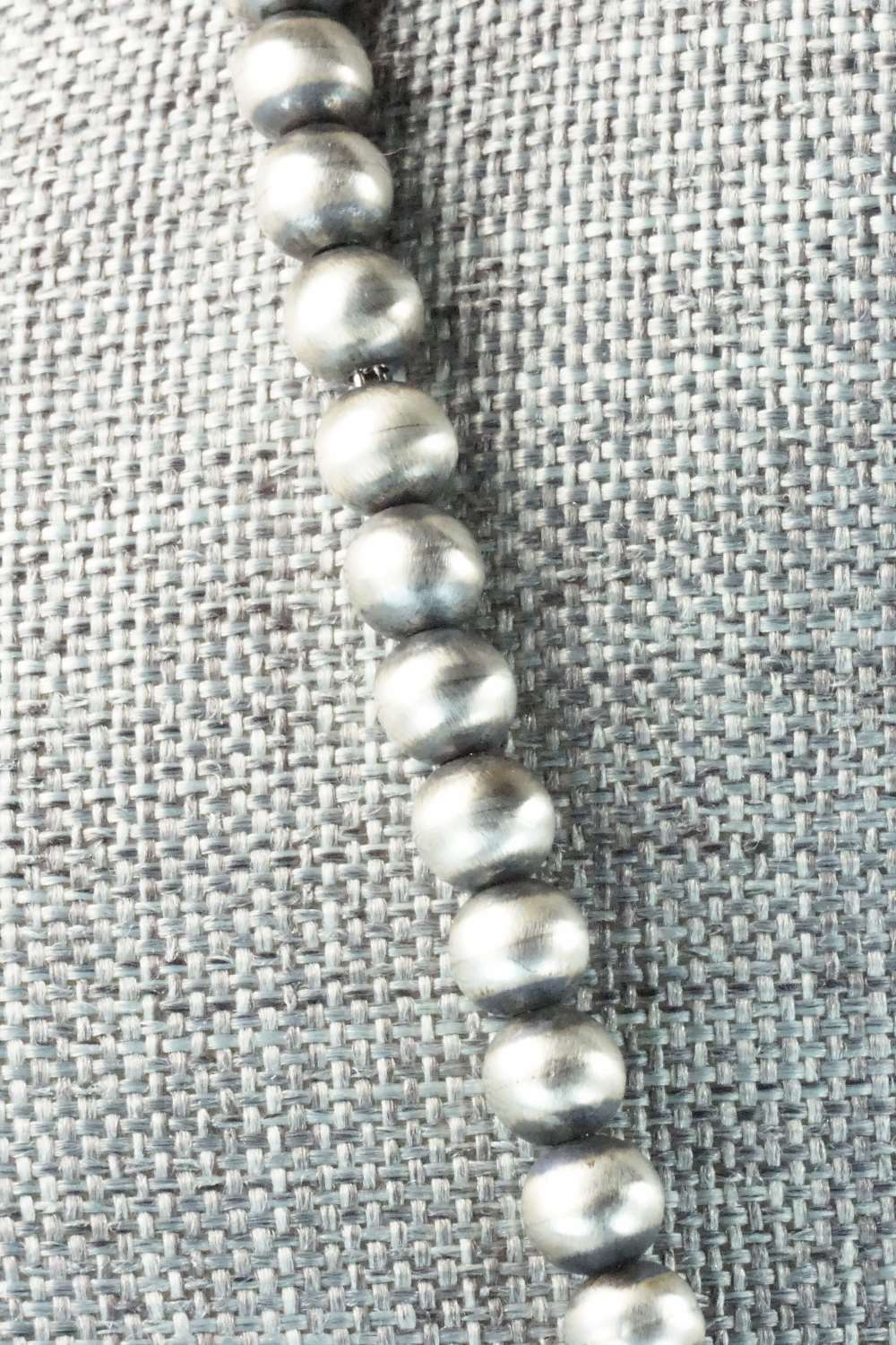 Sterling Silver Navajo Pearl Necklace - Jan Mariano