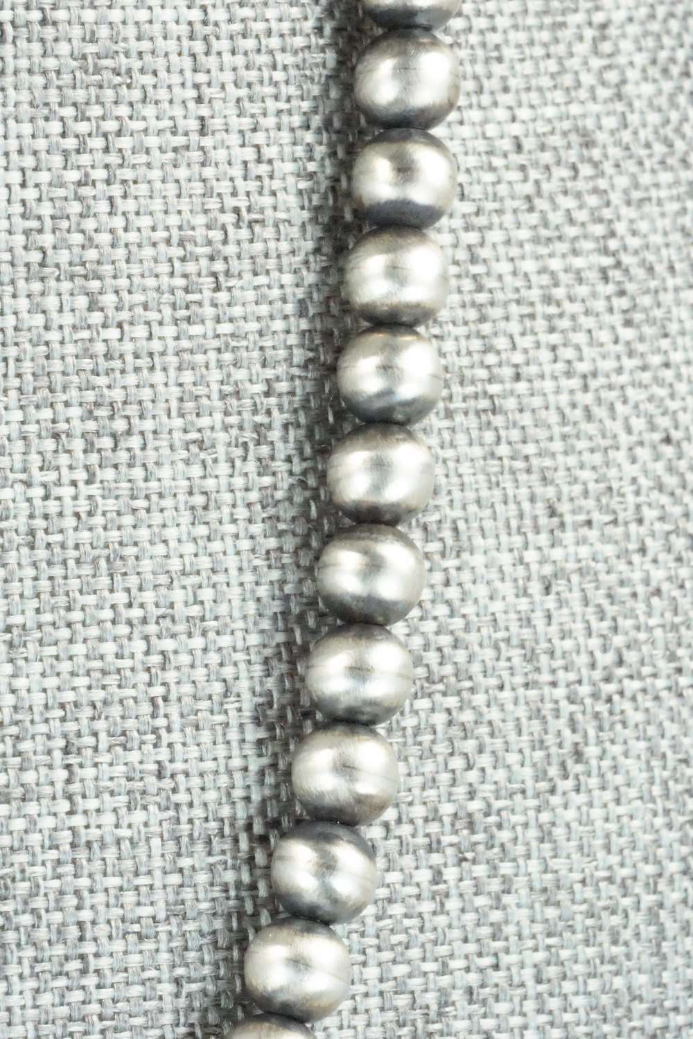 Sterling Silver Navajo Pearl Necklace - Jan Mariano