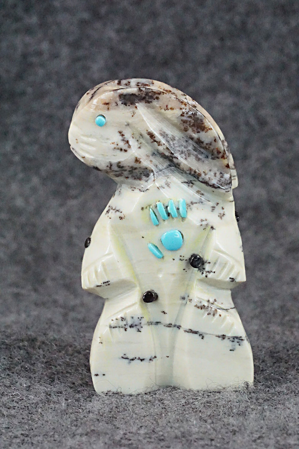 Rabbit Zuni Fetish Carving - Danette Laate