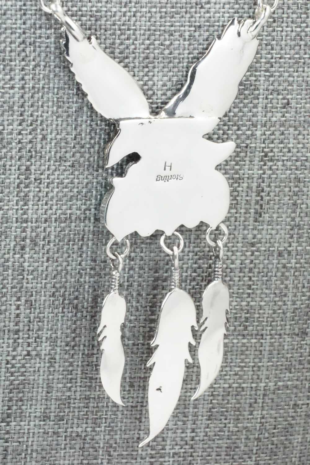 Turquoise & Sterling Silver Necklace - Henry Attakai