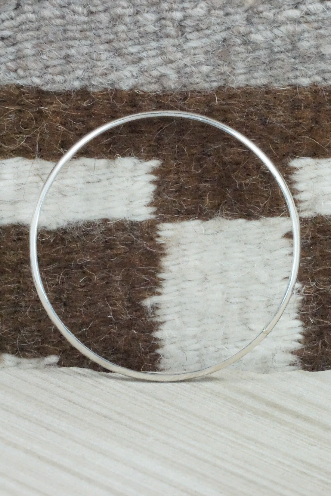 Sterling Silver Bangle - Elaine Tahe