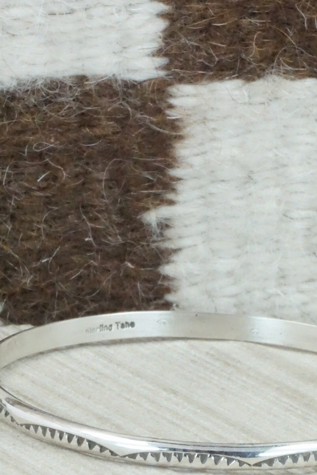 Sterling Silver Bangle - Elaine Tahe