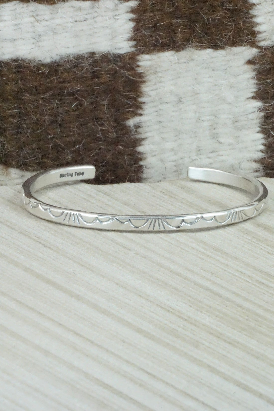 Sterling Silver Bracelet - Elaine Tahe