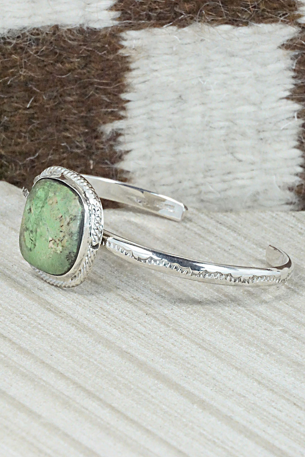 Turquoise & Sterling Silver Bracelet - Suzanna Johnson