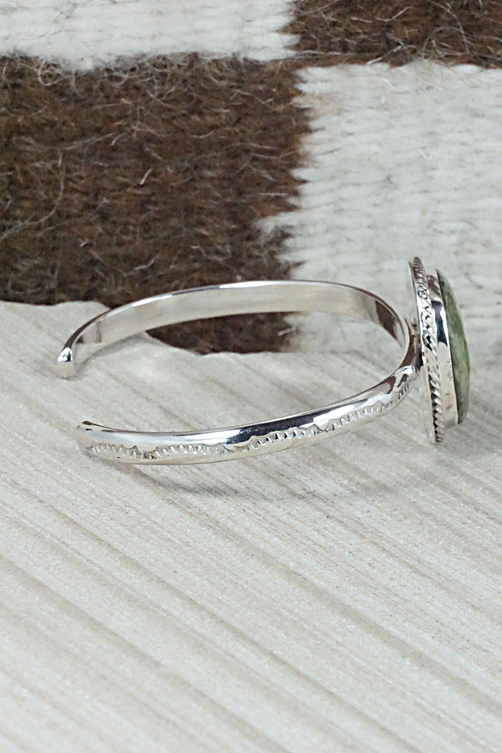 Turquoise & Sterling Silver Bracelet - Suzanna Johnson