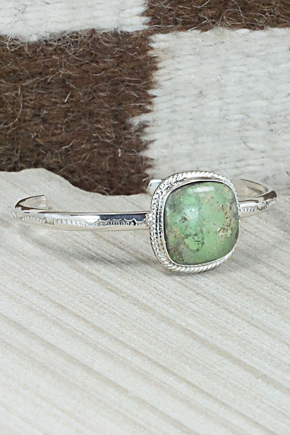 Turquoise & Sterling Silver Bracelet - Suzanna Johnson