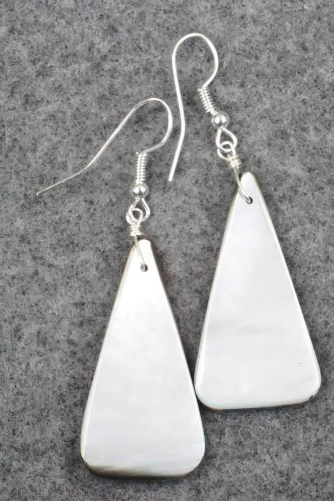 Multi Stone & Sterling Silver Inlay Earrings - Daniel Coriz