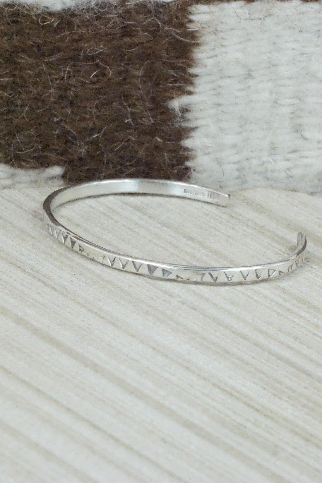 Sterling Silver Bracelet - Elaine Tahe