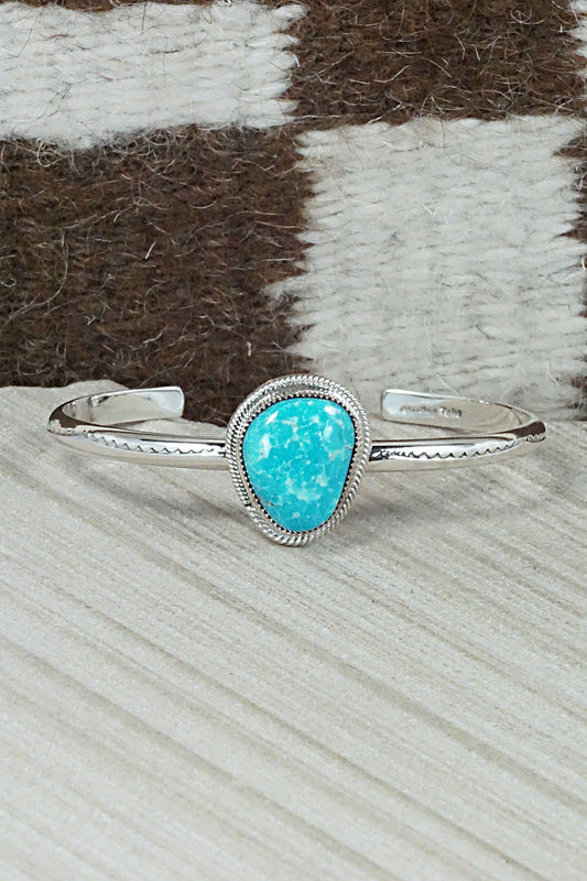 Turquoise & Sterling Silver Bracelet - Suzanna Johnson