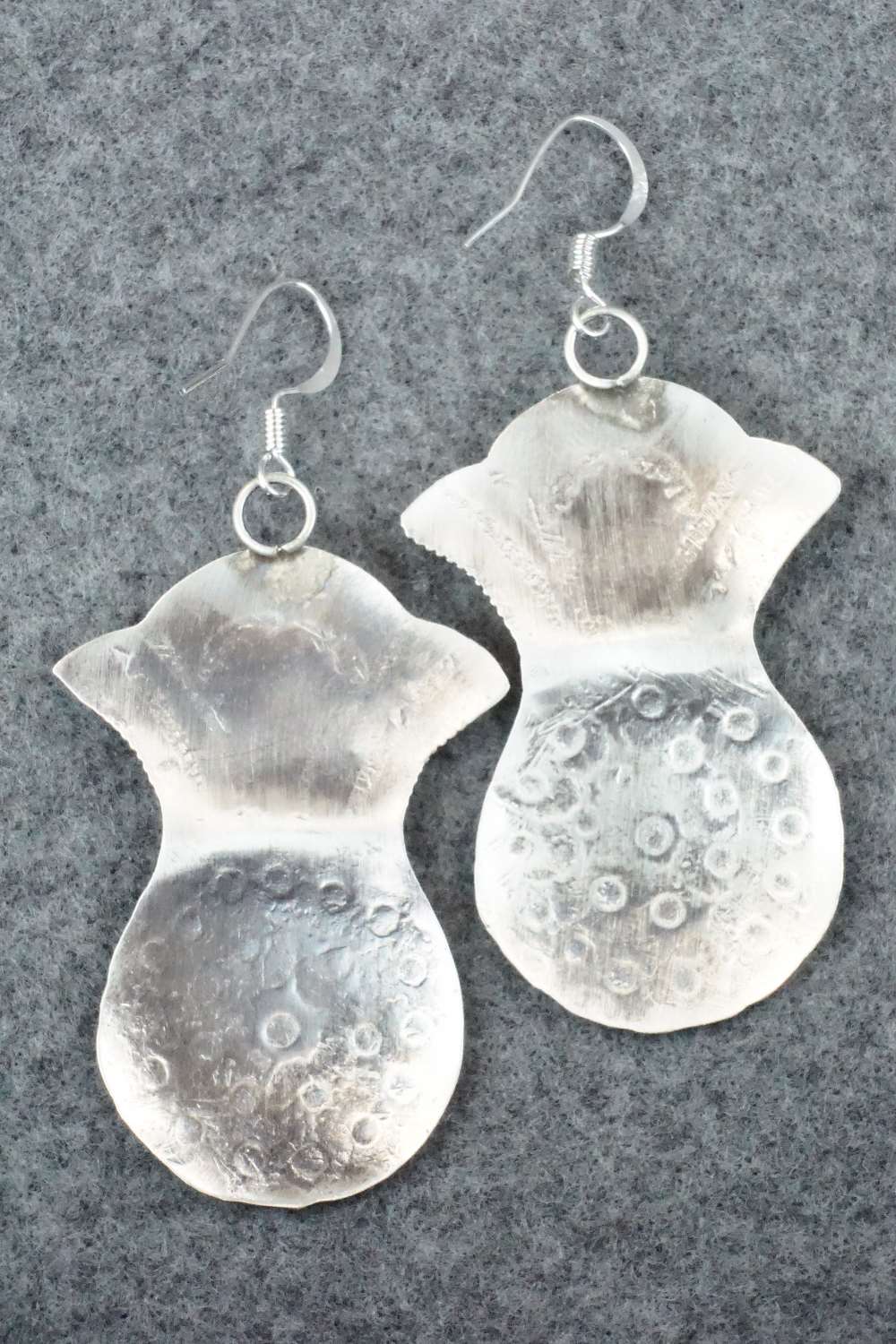 Turquoise and Sterling Silver Earrings - Tim Yazzie