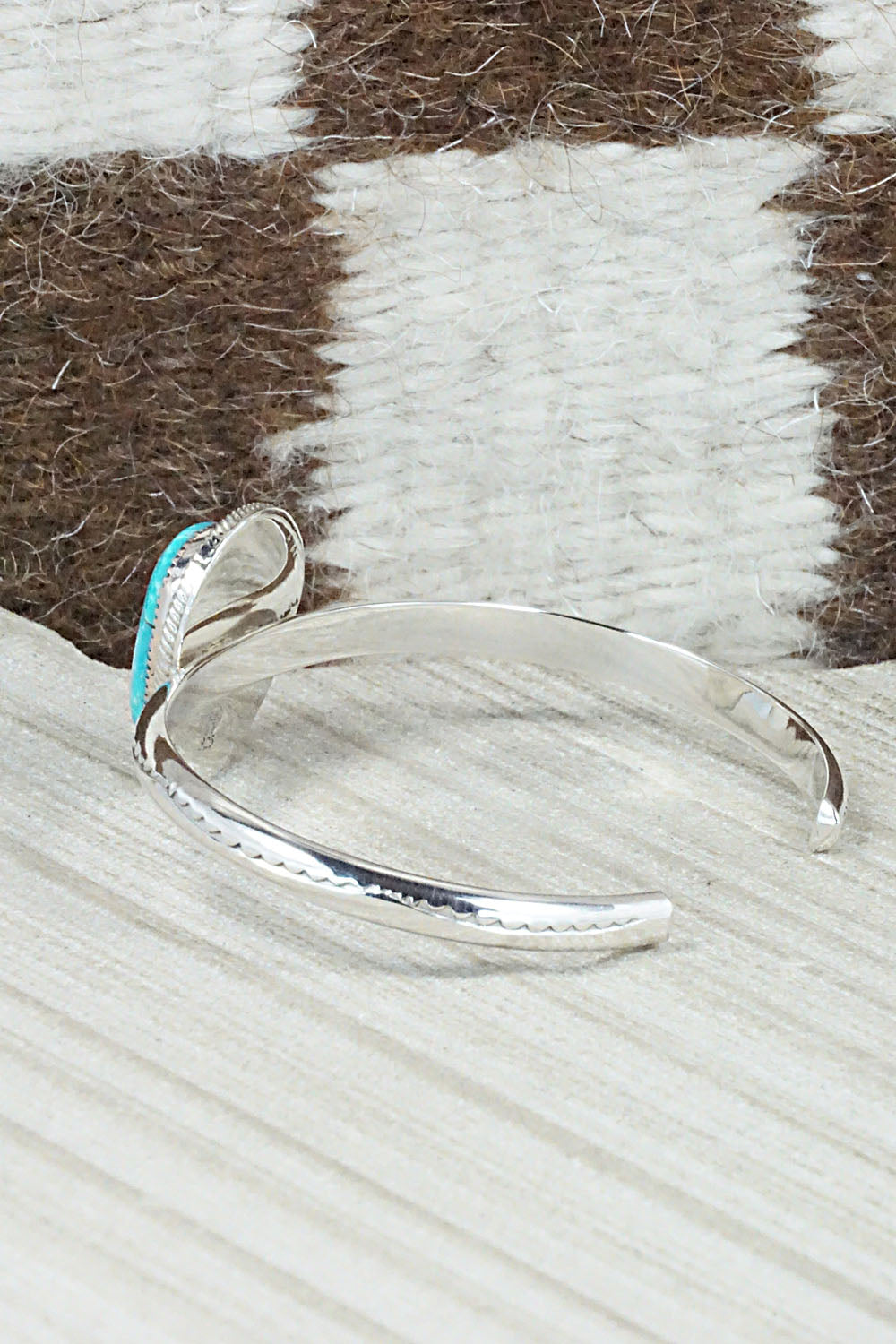 Turquoise & Sterling Silver Bracelet - Suzanna Johnson