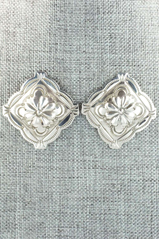 Sterling Silver Earrings - Genevieve Blackgoat