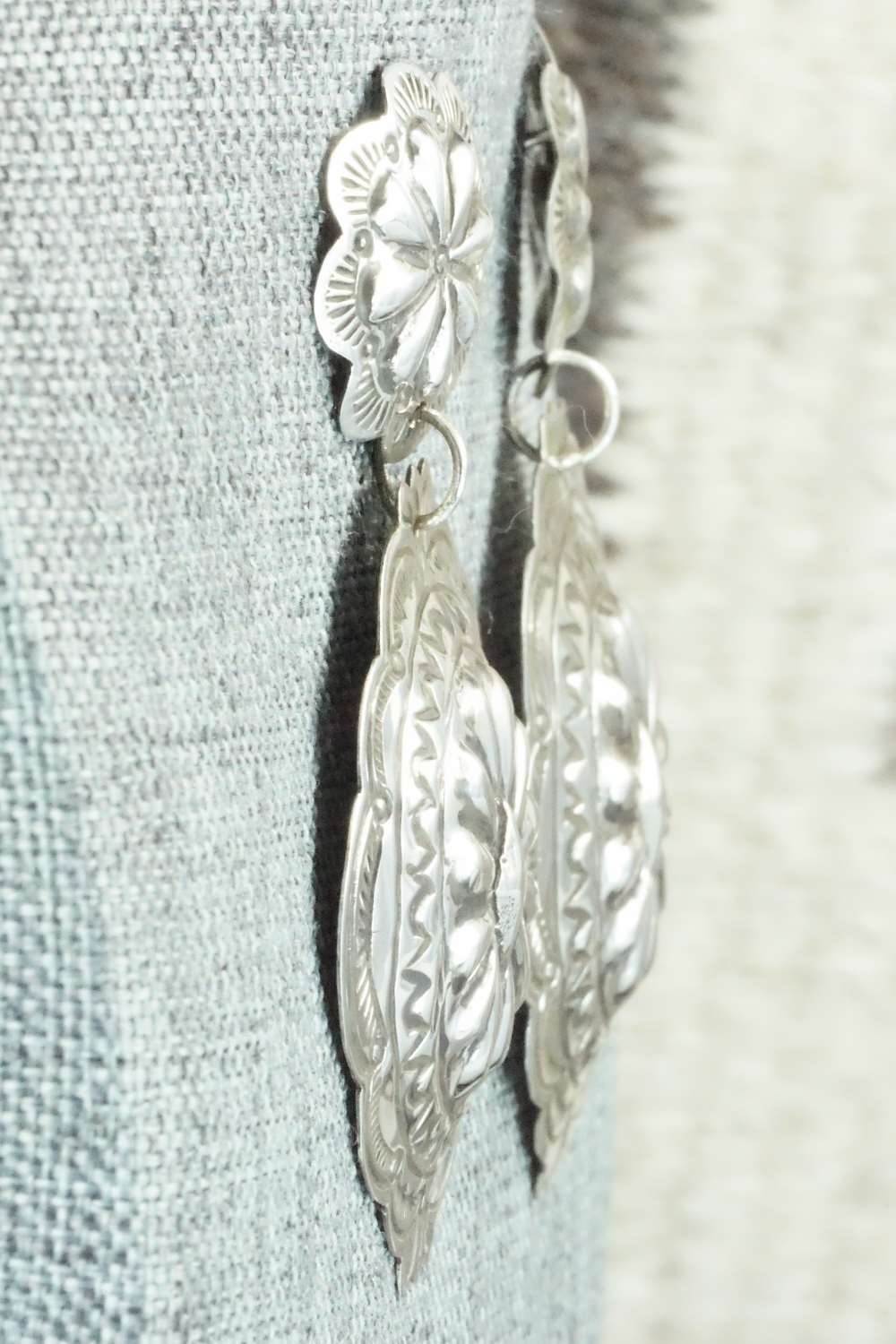 Sterling Silver Earrings - Genevieve Blackgoat