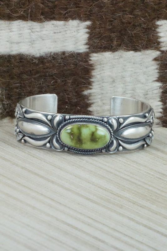 Turquoise & Sterling Silver Bracelet - Derrick Gordon