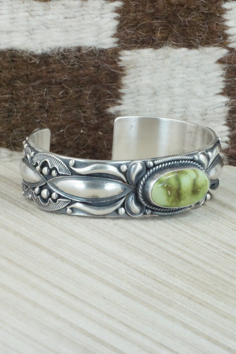 Turquoise & Sterling Silver Bracelet - Derrick Gordon