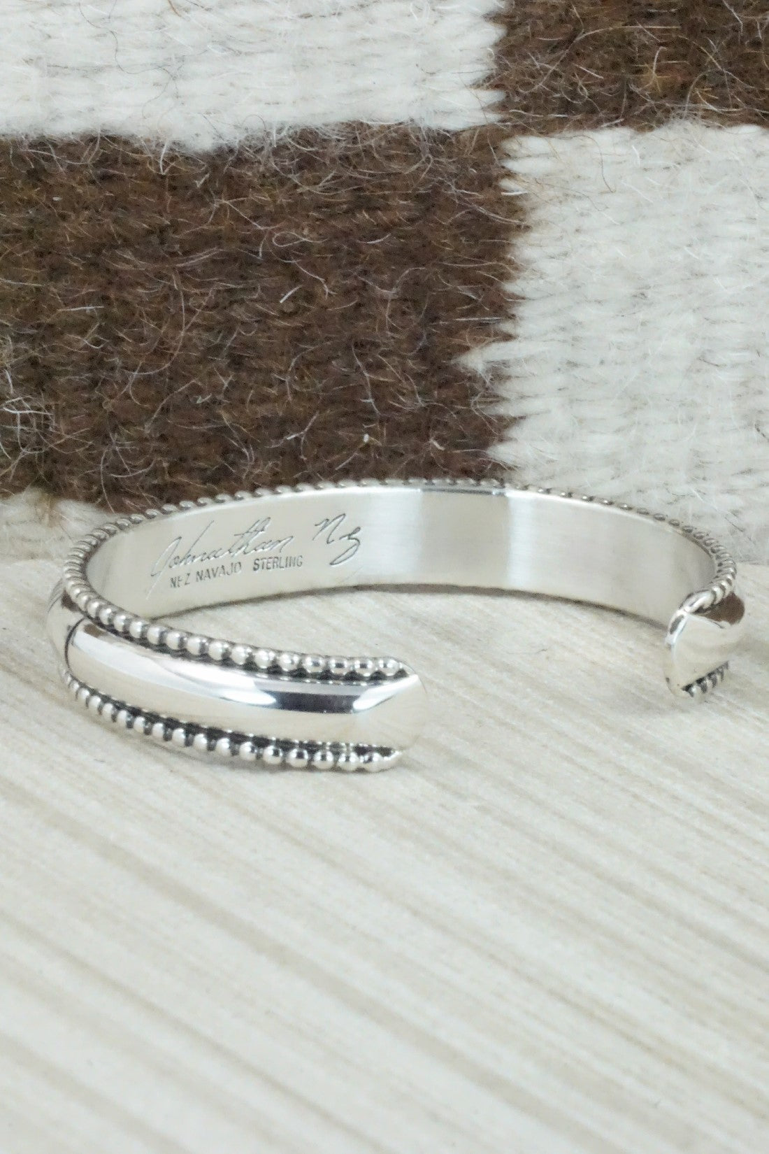 Sterling Silver Bracelet - Jonathan Nez
