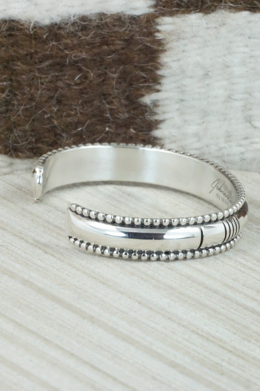 Sterling Silver Bracelet - Jonathan Nez